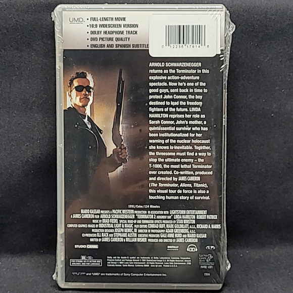 NEW SEALED UMD VIDEO FOR PSP "T2" - Picture 2 of 2
